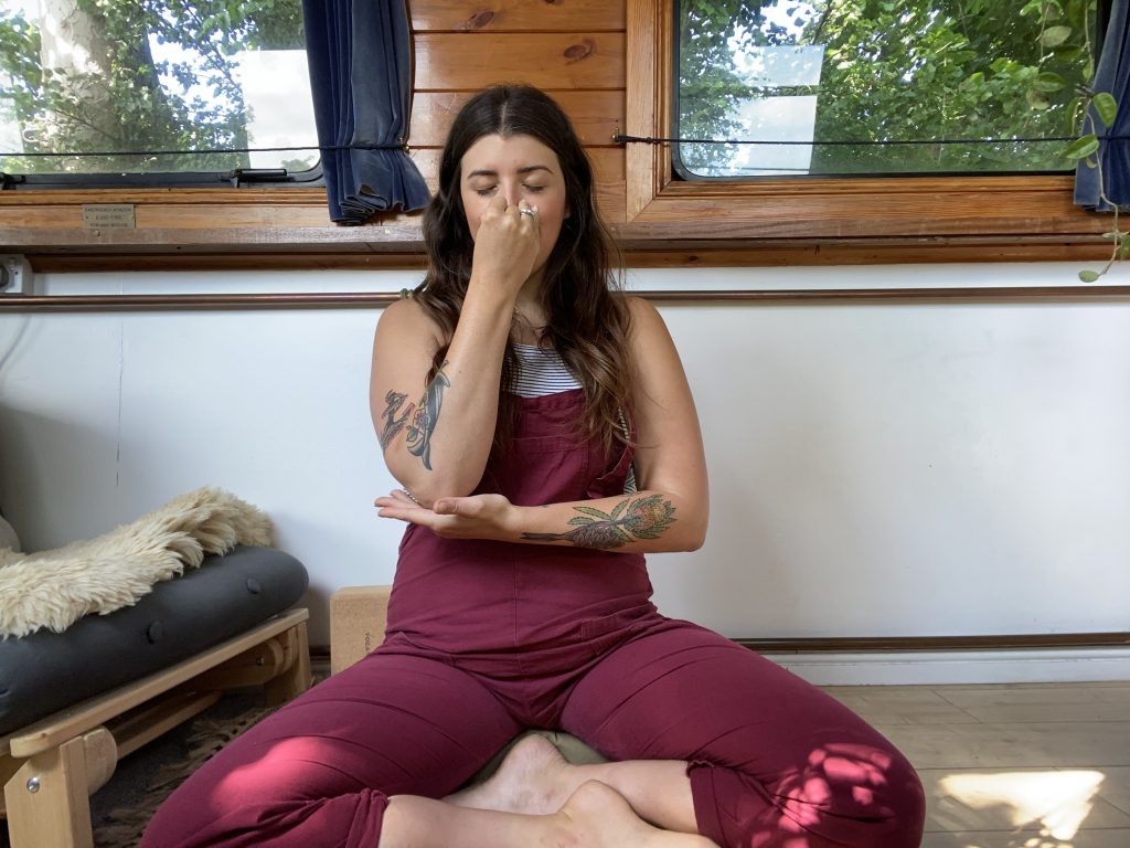 How To Do: Nadi Shodhana (Alternate Nostril Breathing) – Nourish Yoga ...