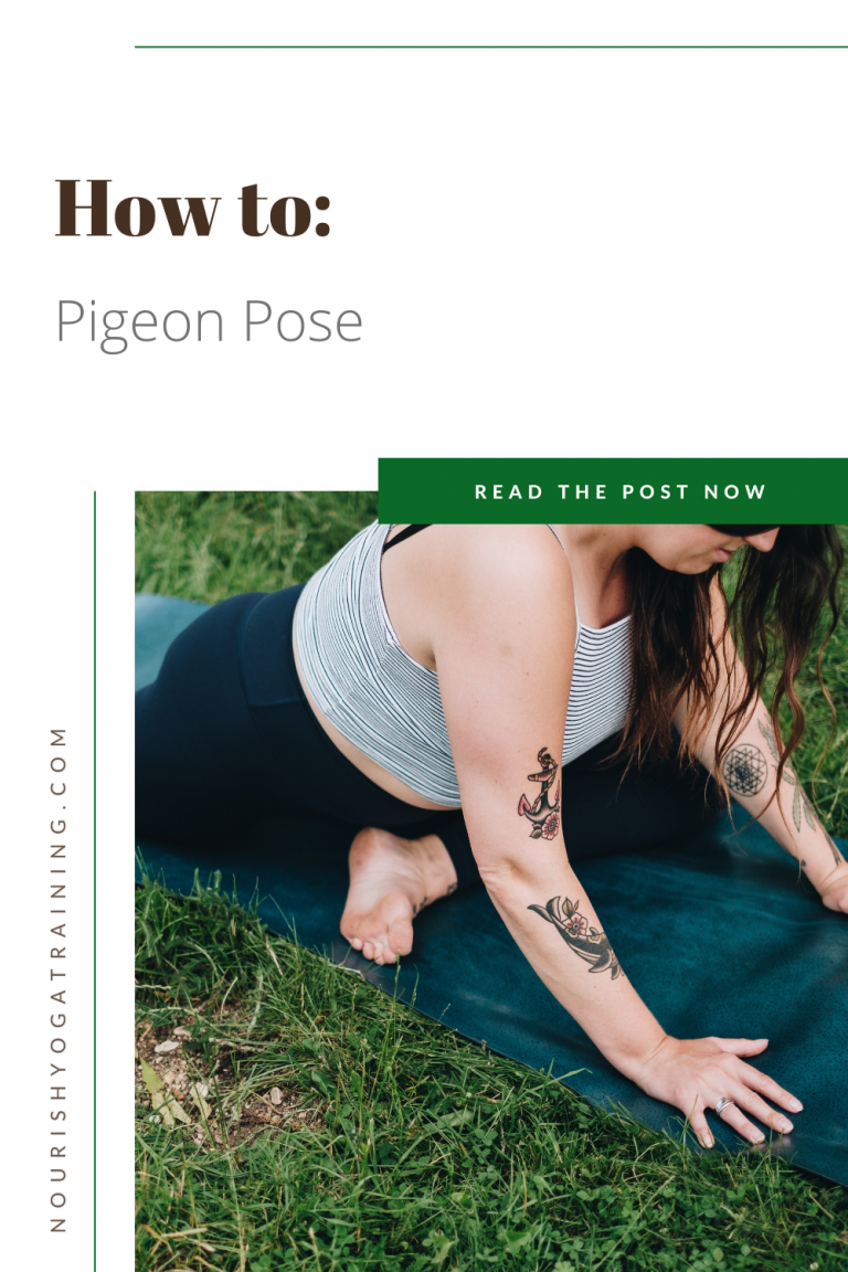 Yoga for Pregnancy | Pigeon Pose - The Dolphin Method